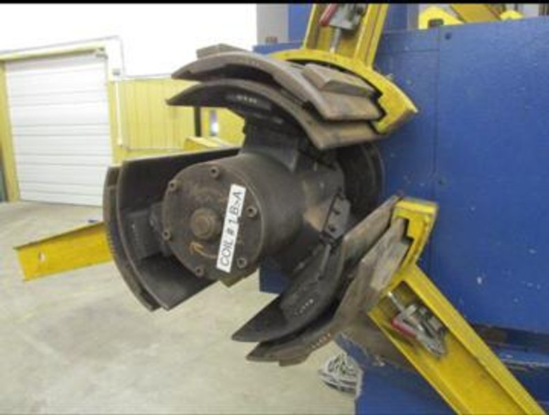 ARKU 10,000k LBS AH5000/2/3000/MSG-40 SEVRO FEED LINE UNCOILER STRAIGHTNER STOCK #3143
