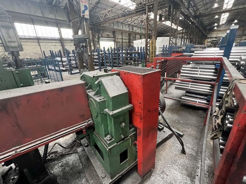 PLATT/MONTBARD 20 TON SINGLE PULL DRAWBENCH &amp; STRAIGHTENING LINE (14726)