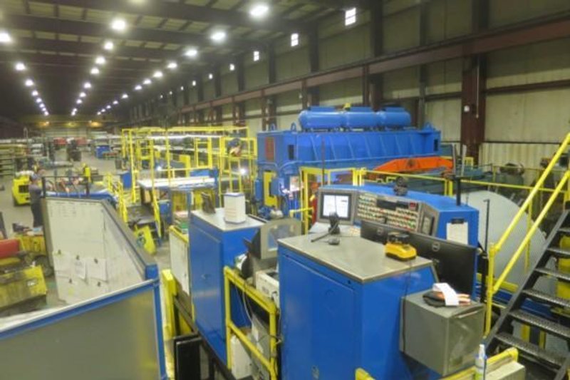 76" x .100" x 72K AUTOMATIC FEED TRAPEZOID CUT-TO-LENGTH LINE - UPGRADE 2020