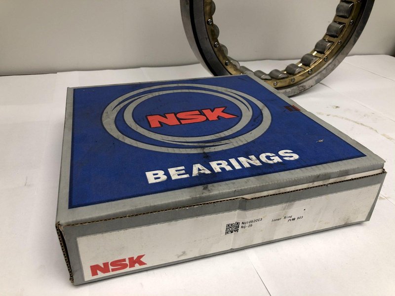 NSK RC-25 MODEL NU1052 COMPLETE CYNDRICAL BEARING: STOCK #14297