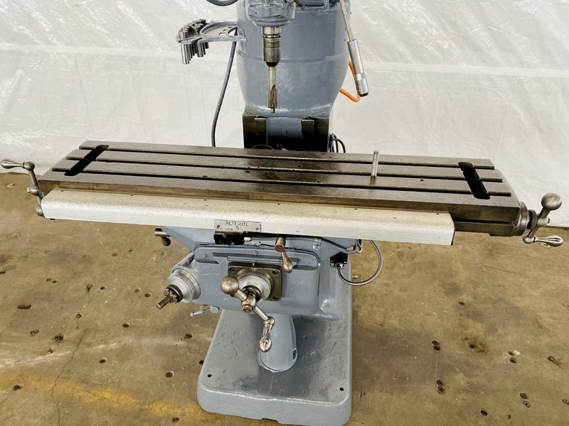 1-HP BRIDGEPORT SERIES 1 VERTICAL MILL. STOCK # 0103522