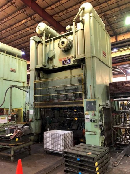 NIAGARA 880 TON SSDC PRESS, S/N P53454, STOCK# 14124J