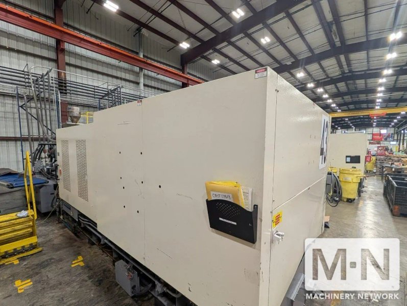 618 TON 132 OZ NISSEI MODEL FVX560III-310L INJECTION MOLDING MACHINE MFG 2017