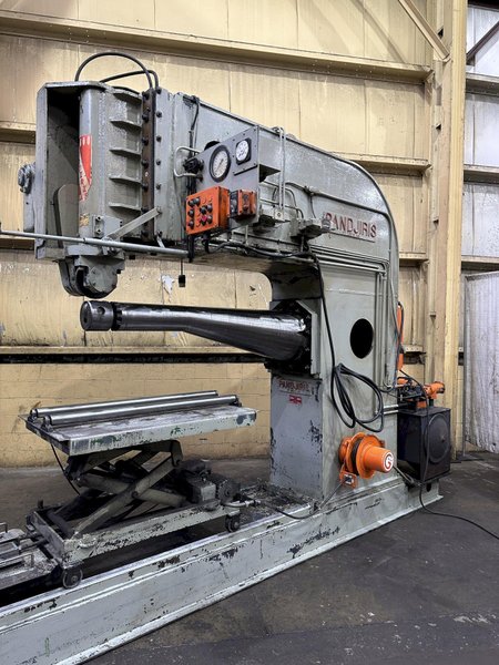 60" PANDJIRIS PLANISHER MODEL #25TX7-1-2X60 FOOT CONTROLS: STOCK #77845
