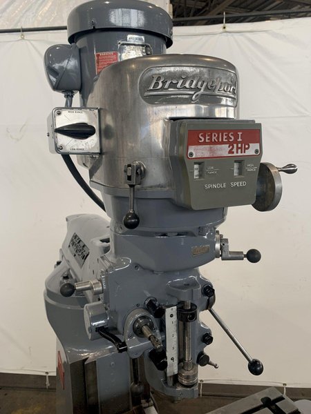 2 HP BRIDGEPORT SERIES 1 VERTICAL MILL. STOCK # 0312323