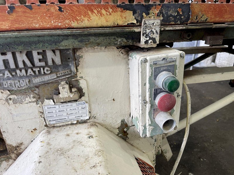 18 TON TISHKEN CUTOFF PRESS:   STOCK #76597