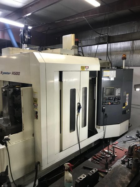 Kitamura Mycenter-500 500mm HMC, 1998 – 10,000RPM, CAT50, Chip Conveyor, High Pressure Coolant, 4th Axis, Coolant Thru Spindle