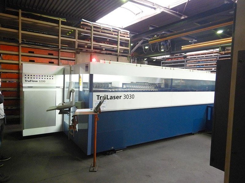 Trumpf - TruLaser 3030 3000 x 1500 mm 3200 Watt