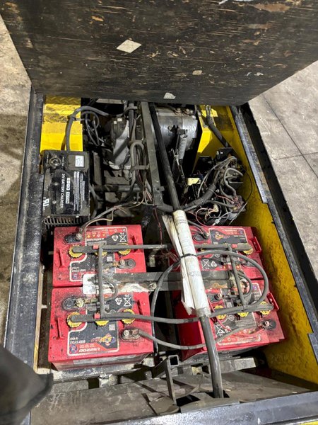 24 VOLT CUSHMAN STOCK CHASER/TUGGER CART: YOBRO #24645