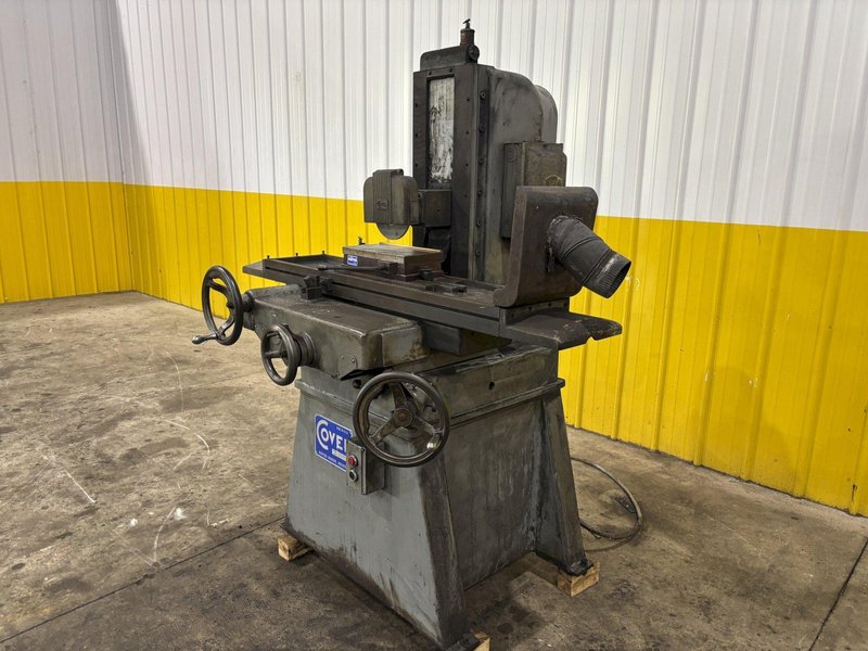 6" X 18" COVEL MODEL #10F HORIZONTAL SURFACE GRINDER: STOCK #23187