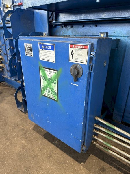 30" X 48" X 72" AMERICAN PAC40297T20 AUTO-TIE BALER SYSTEM. STOCK # 0671025