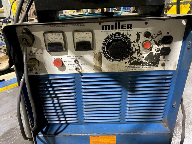 MILLER – DELTAWELD 650 Welder Equipped w/ S-52A + WC-1 PARTS ONLY