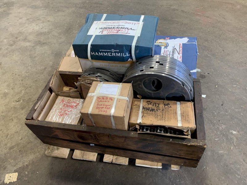 18" WIDE X 4500 LB X 3" ARBOR STANAT MODEL #S-180  SLITTING LINE: STOCK #13717