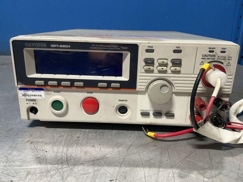 Gw Instek  Gpt-9804  4-in1 Hi-pot Tester  - Gpt-9804