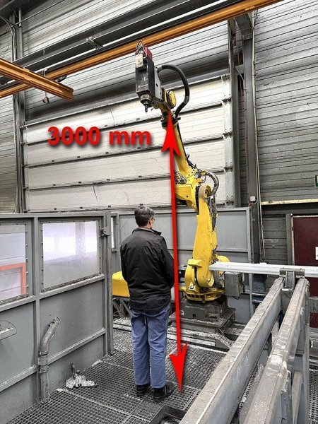 Fanuc Milling Robot - X: 10 500 / Y: 3045 / Z: 3500 mm CNC