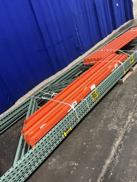 44” X 241”  Pallet Racking - Teardrop
