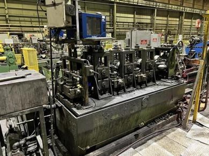 2-1/2" x .128" Turek &amp; Heller Laser Stainless Tube Mill Line