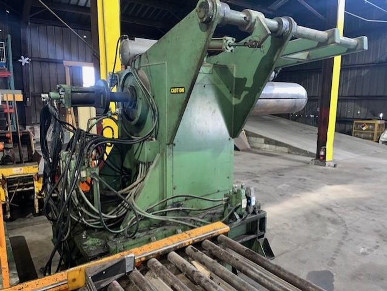 25,000# x 72" ROWE UNCOILER STOCK# 3899