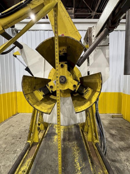 15,000 LBS X 24" COE MODEL #CPR-PO-15024  COIL REEL UNCOILER W/ COIL CAR: STOCK #23435