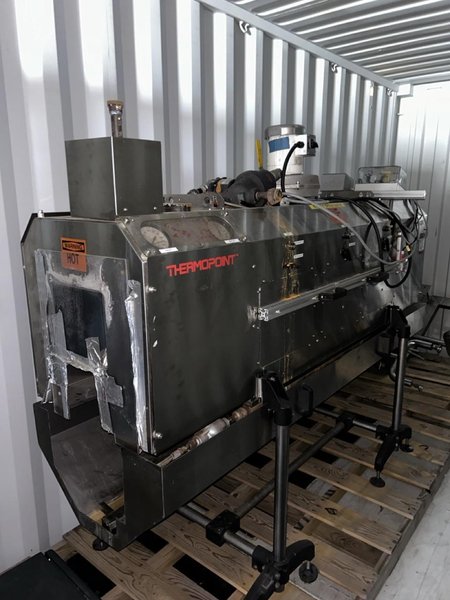 Axon ThermoPoint Shrink Sleeve Heat Tunnel System with Conveyor – Stainless, Inline, Electric