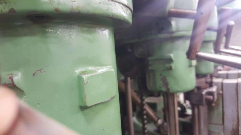 56" x 21" Allen 4 Station Drill Press