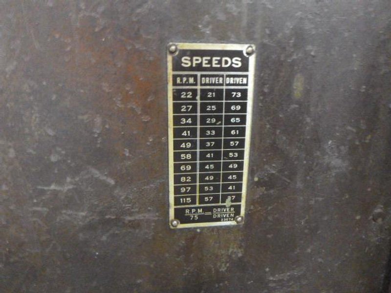 Gould &amp; Eberhardt Model 36H Universal Vertical Gear Hobber