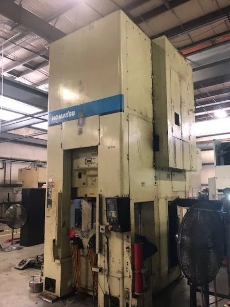 KOMATSU 630 TON SSSC PRESS, STOCK# 13892J