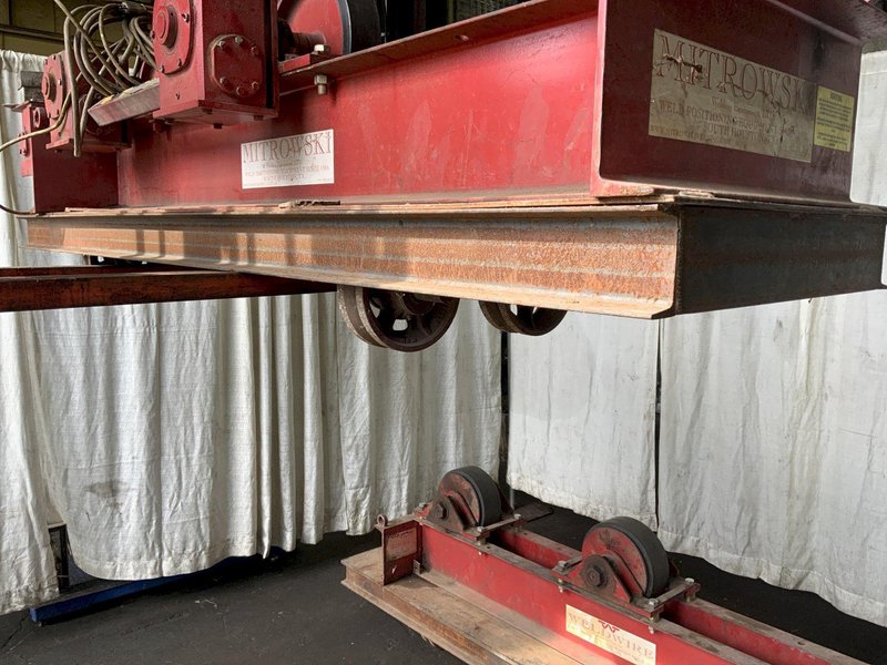 5 TON WELDWIRE TANK TURNING ROLL SET: STOCK #81016