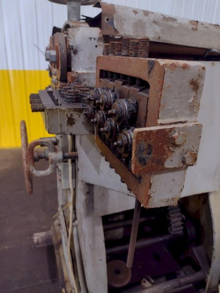 .148" x 2.75" COIL O.D. TORRINGTON MODEL #W12 SPRING COILER / COIL MAKING MACHINE: STOCK #18730