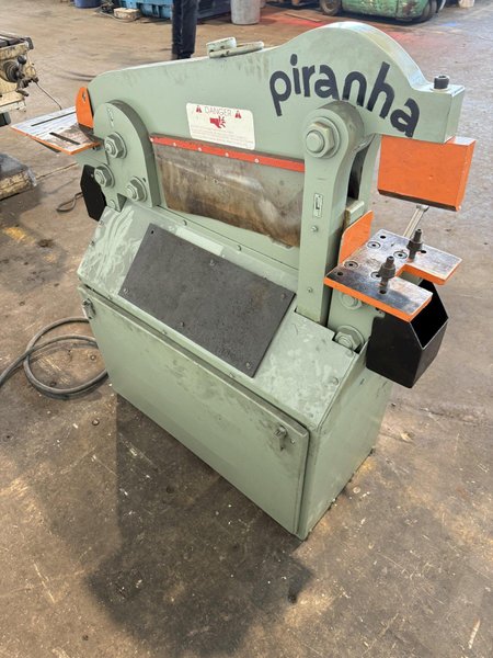 36 TON PIRANHA P-36 IRON WORKER. STOCK #0889325