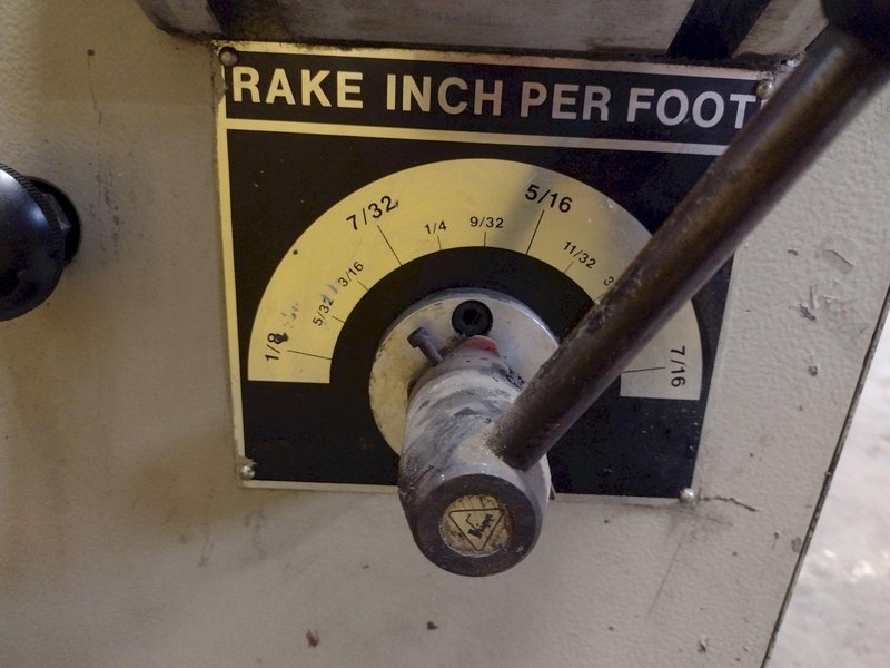 10' X 10 GA CHICAGO MODEL #UA10-135 HYDRAULIC SHEAR: STOCK #17508