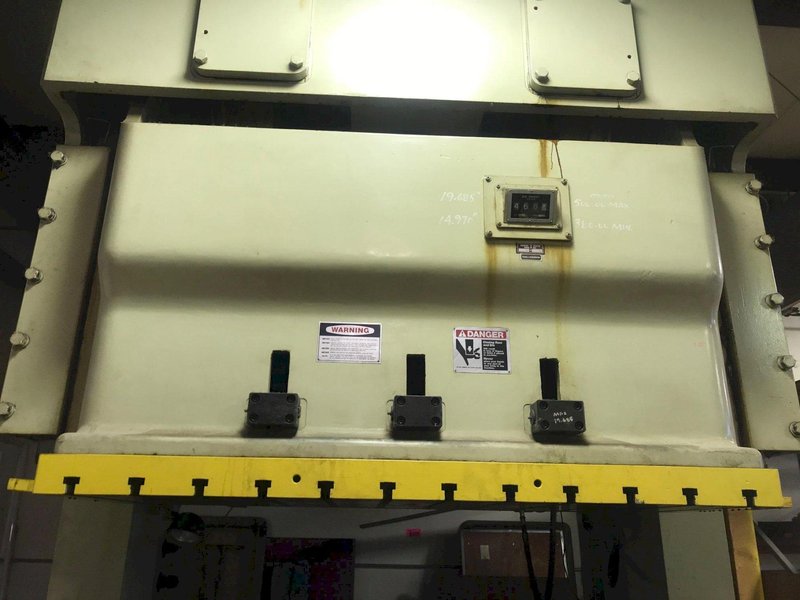 220 TON STAMTEC GAP FRAME DOUBLE CRANK PRESS: STOCK #73494