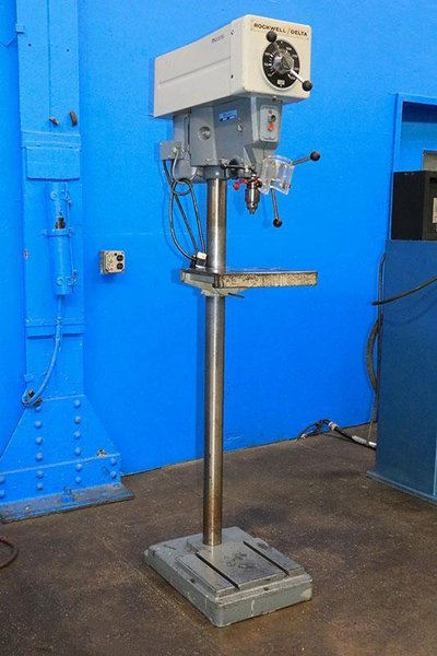 15" ROCKWELL DELTA VARI-SPEED DRILL PRESS, MODEL 15-655