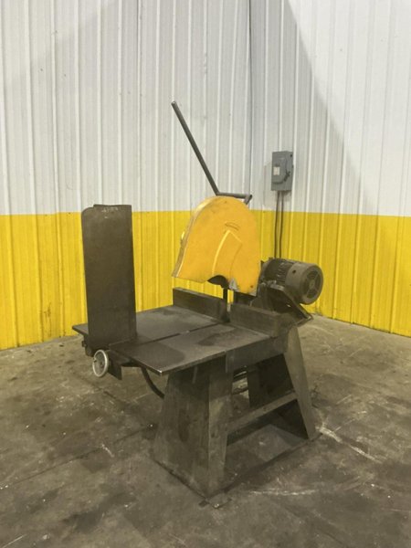 16" BLADE X 7.5 HP EVERETT MODEL #1416 ABRASIVE FRICTION CUT OFF SAW: YOBRO 26352