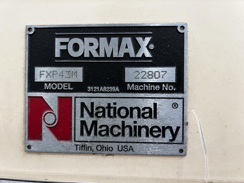 National FORMAX PLUS FXP-43M Three Die Progressive Header