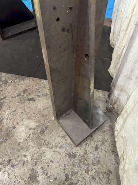 18" X 60" HIGH X 14" DEEP ANGLE PLATE: STOCK #77202