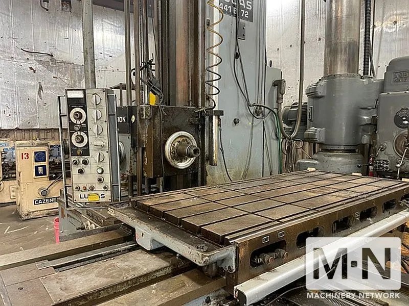 Lucas 441-72 Table Type Horizontal boring Mill