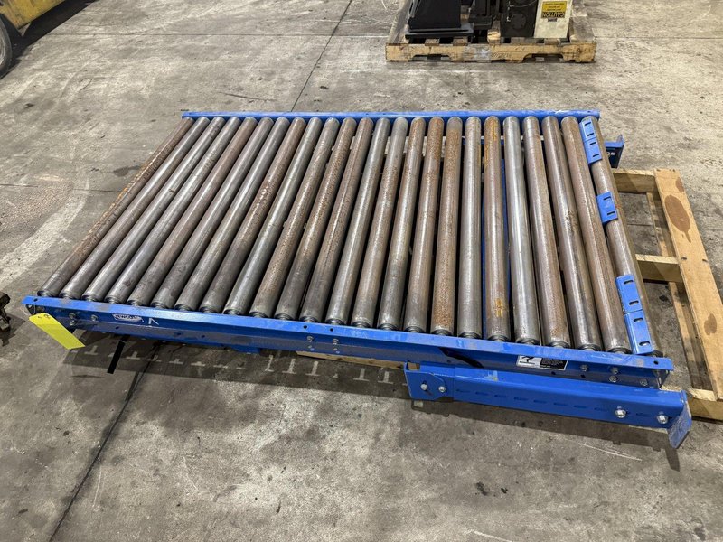 48" X 96" LEWCO ROLLER CONVEYOR: STOCK #23307