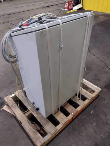 200 TON AMD 4-POST TIE-ROD FRAME HEAVY DUTY HYDRAULIC PRESS &amp; MULTI-PRESSURE HYDRAULIC UNIT: STOCK #19452