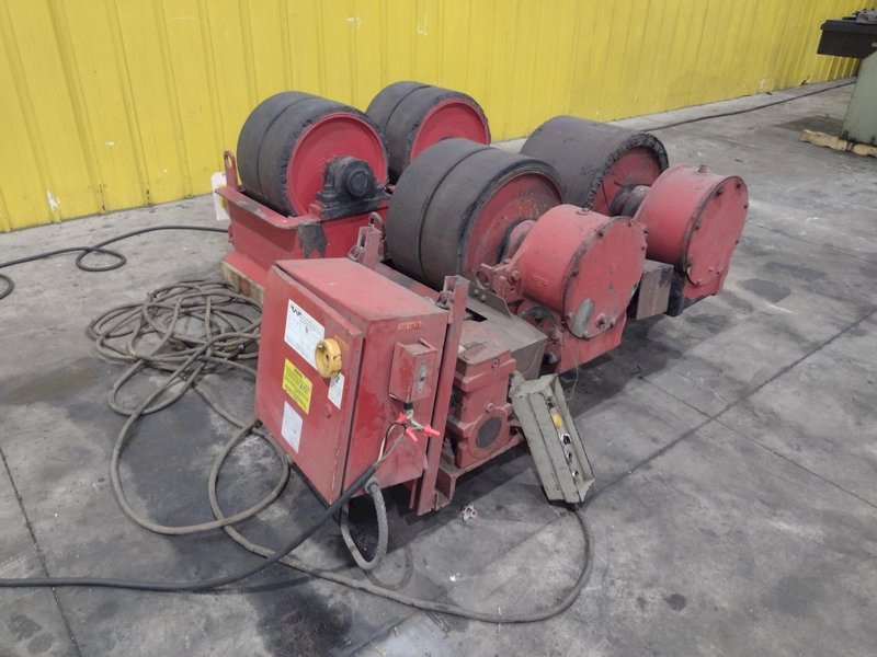 60 TON WELDWIRE MODEL #WWRD/WWRI-30 POWERED TANK TURNING ROLL SET, DRIVE &amp; IDLER : YOBRO #25738
