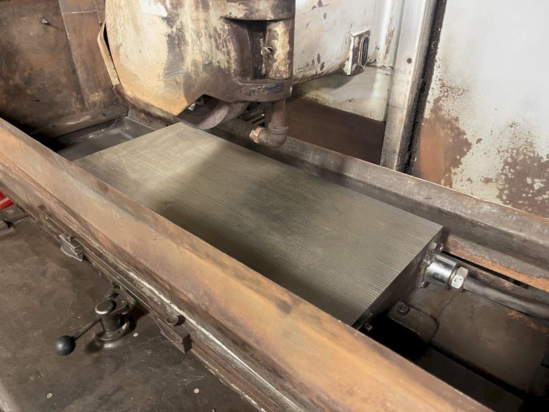 12" X 28" BLOHM SIMPLEX 7 HORIZONTAL SURFACE GRINDER: STOCK 77104
