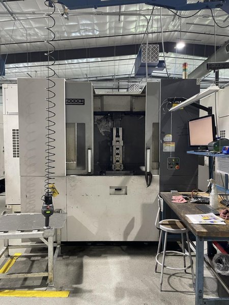 Okuma MB-5000H HMC, 2010 – 110 ATC, TSC, Probing, OSP-P200M
