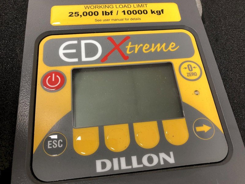25,000 LBS DILLON ED-XTREME CRANE SCALE &amp; WIRELESS READOUT CONTROLLER: STOCK #16800