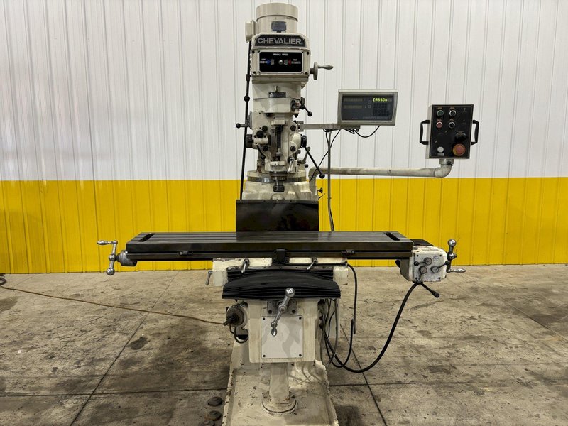 2014 FALCON CHEVALIER MODEL #FM-4VKH VERTICAL RAM TYPE KNEE MILL: STOCK #21140