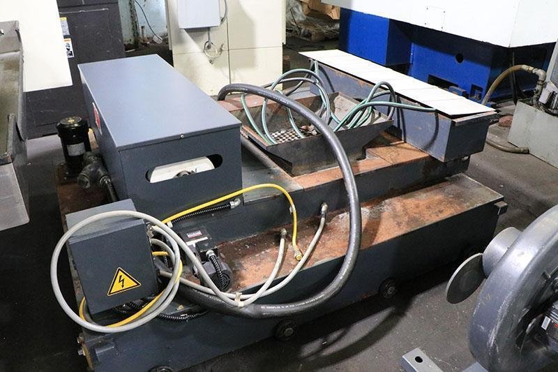 37" TIMESAVERS, LYNX SERIES, WET TWO HEAD BELT GRINDER, DEBURRING &amp; FINISHING, MODEL: LYNX 37MWT-DB-60