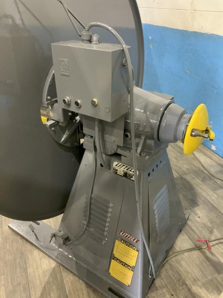 4,000 LB X 12" LITTELL MODEL #40-12 MOTORIZED COIL REEL: STOCK #81448