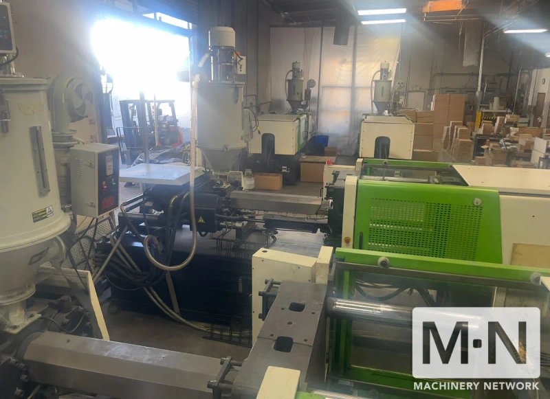 210 TON 17.9 OZ ELITE MODEL EVA 210 INJECTION MOLDING MACHINE MFG 2017/2016 (4) AVAILABLE