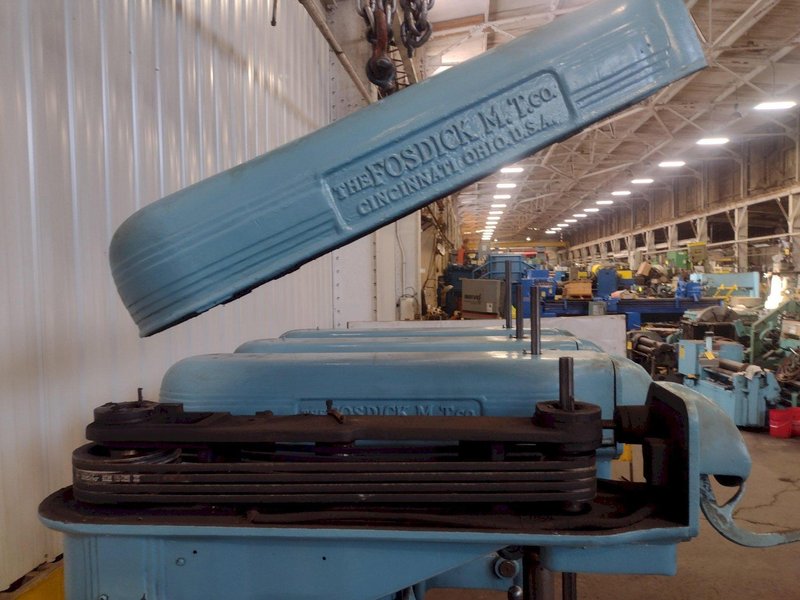 4 HEAD FOSDICK MULTI SPINDLE HEAVY DUTY GANG DRILL: STOCK #18005