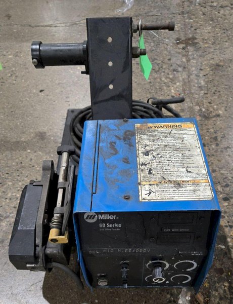 MILLER S-62 24V WIRE FEEDER USED