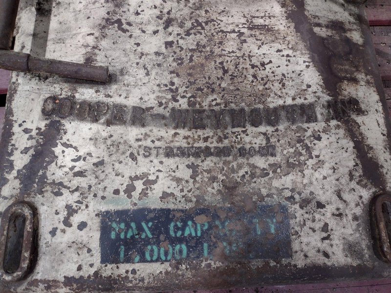 1000 X 20" CWP MOTORIZED COIL REEL UNCOILER: STOCK #19545